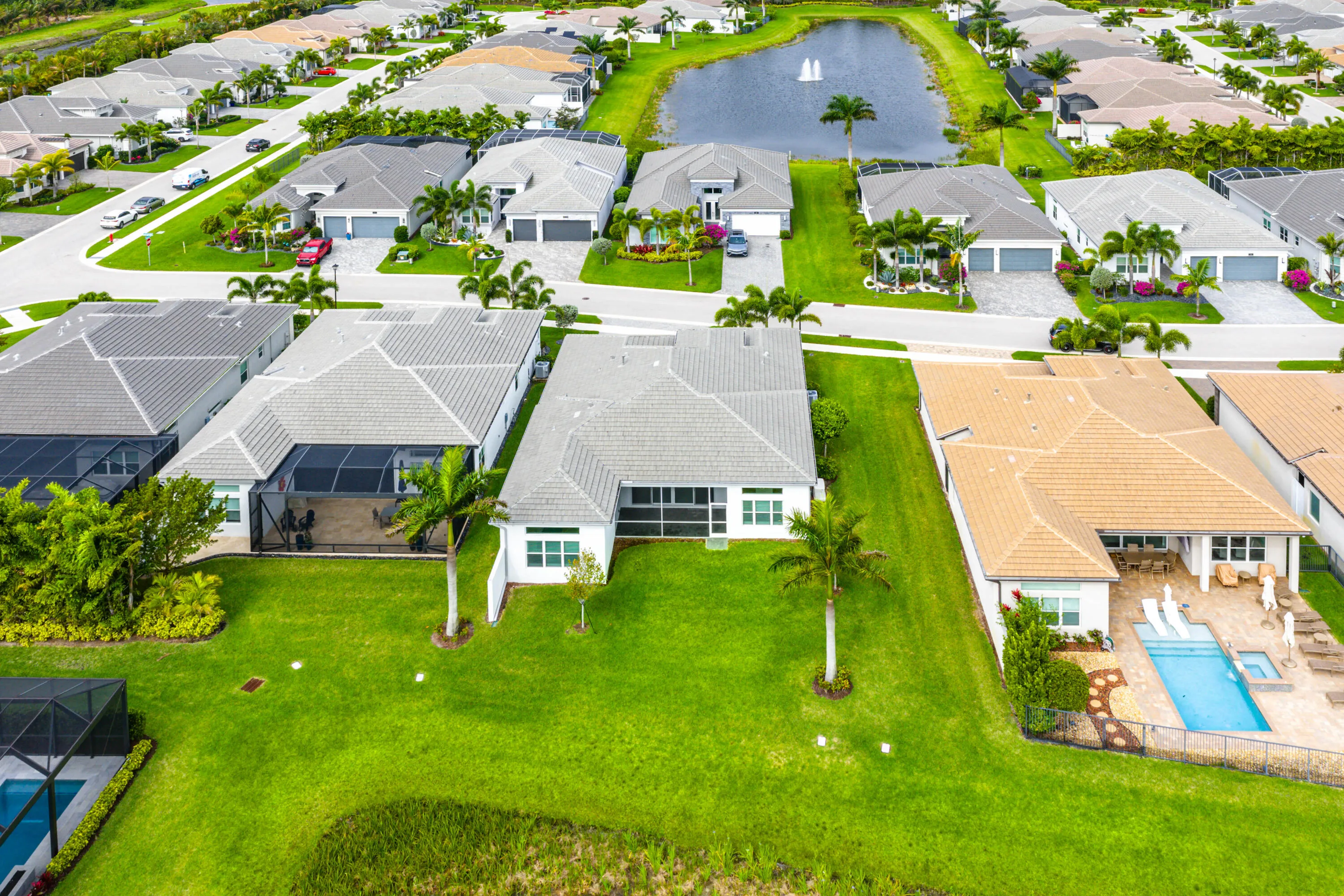 Aerial View Of Home