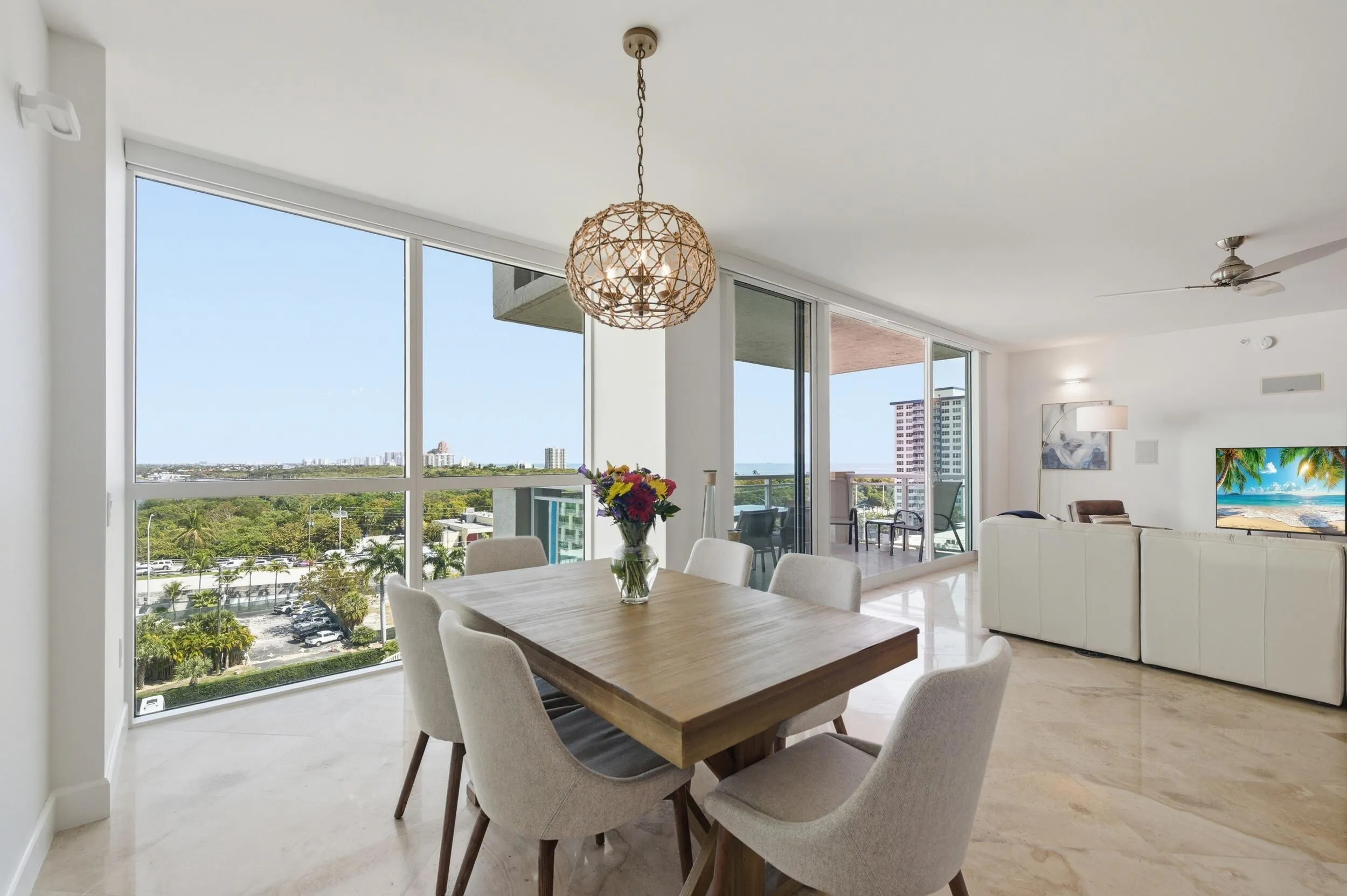 Dining Room / ICW & Ocean Views