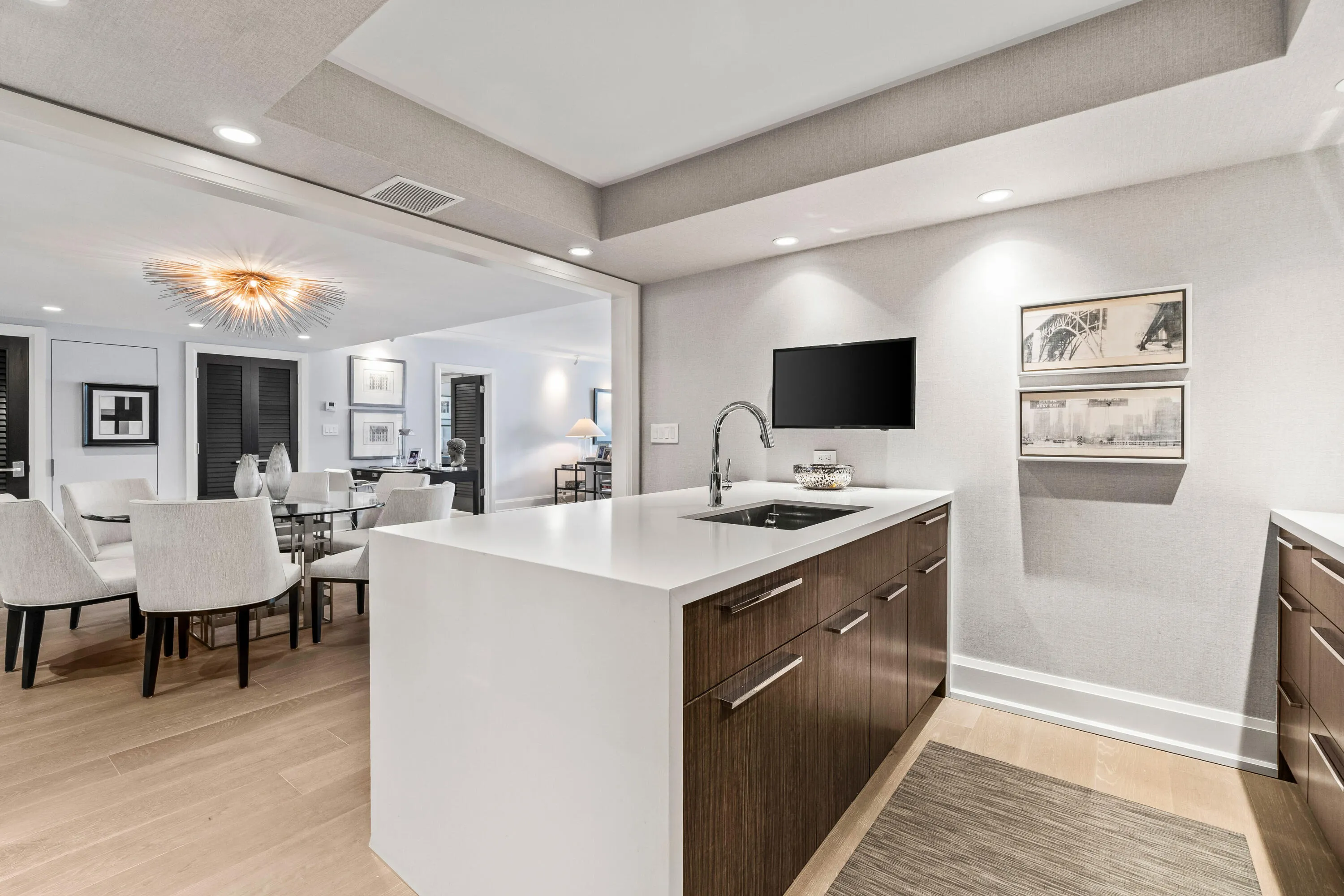 open kitchen