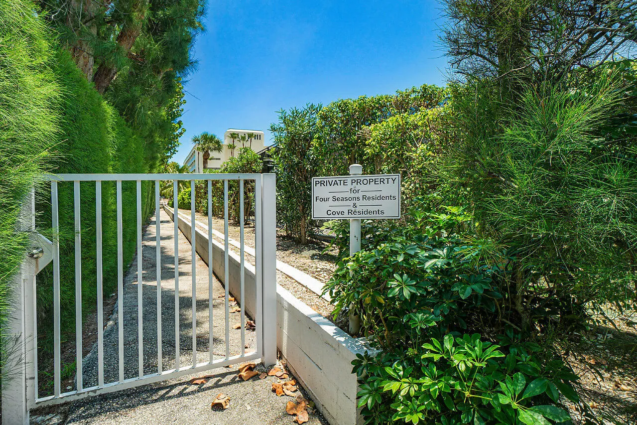 deeded beach path