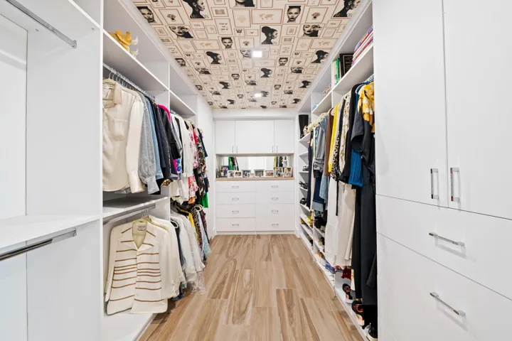 Primary Custom Walk in Closet