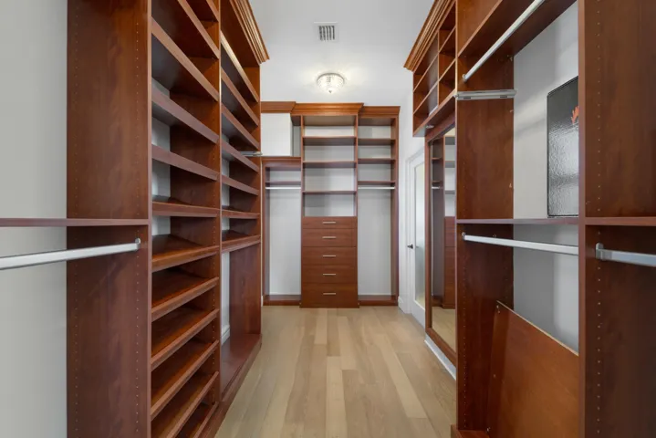 One of (2) big Primary Closets!