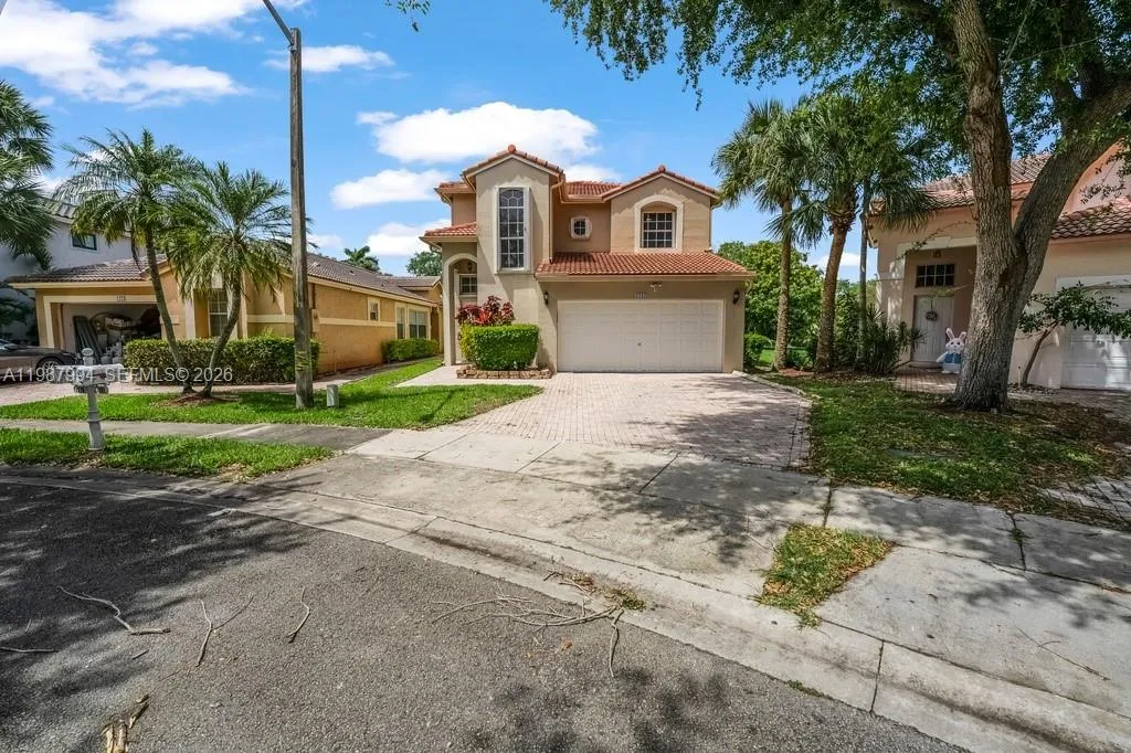 Large driveway
