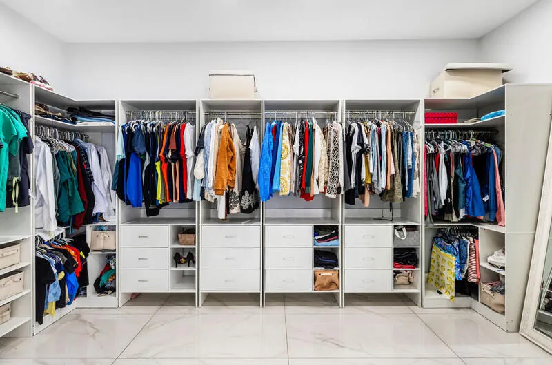 Primary Walk-In closet