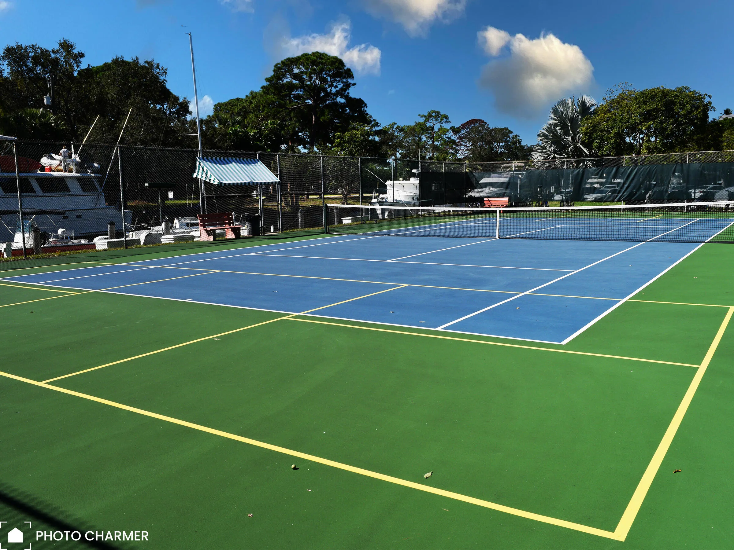 1 of 2 Tennis Courts - Pickleball too!