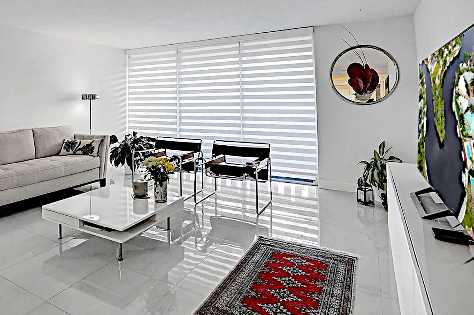 Stunning 2x2 White Porcelain Tile