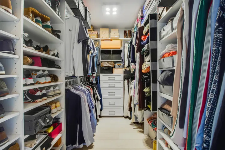 Master Bedroom Walk-In Closet