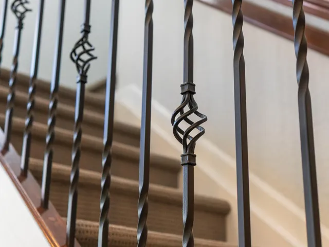Wrough-Iron Staircase