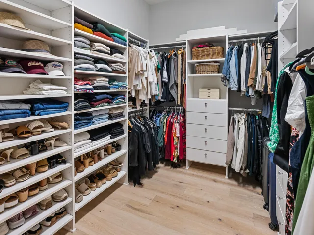 Primary Walk-In Closet
