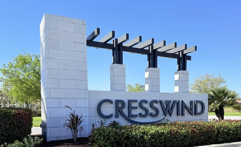 CRESSWIND IS A GATED COMMUNITY WITHIN THE GATED COMMUNITY OF PGA VERANO