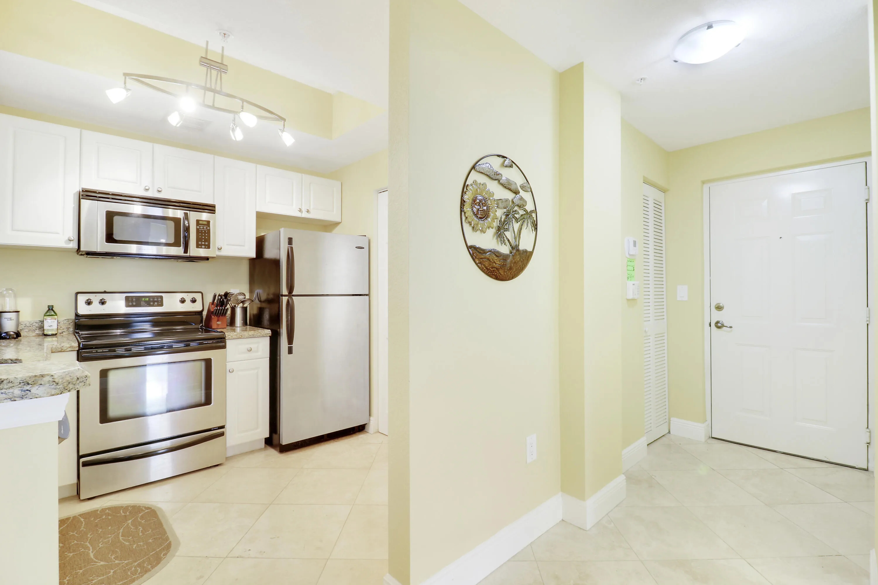 Kitchen and Hallway