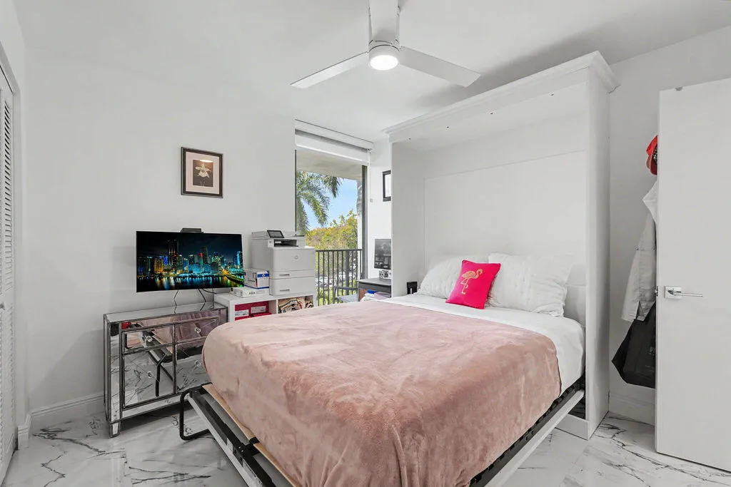 Murphy Bed in 2nd bedroom fully opened