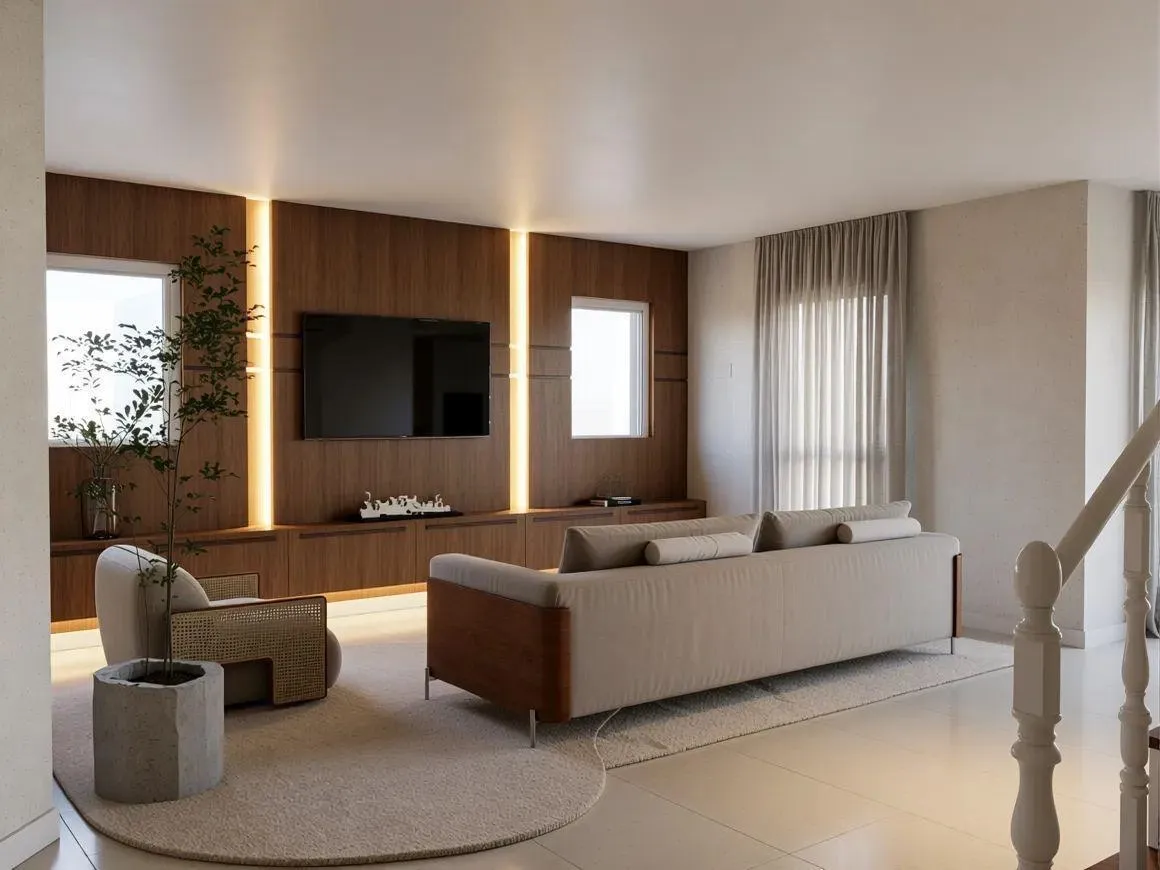 Designer wall paneling and custom built-in features are negotiable and available separately outside of the sale price.