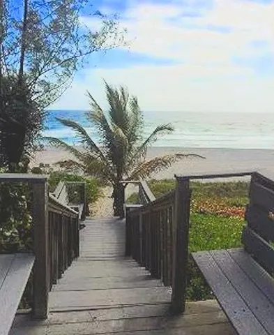 Private Beach access