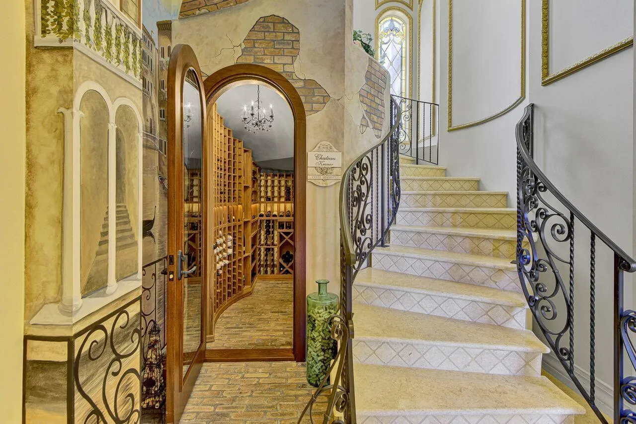 Wine Cellar & Staircase