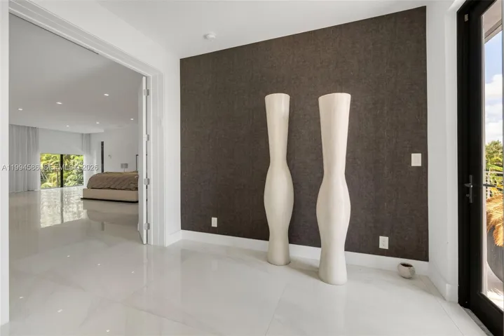 Master bedroom entrance