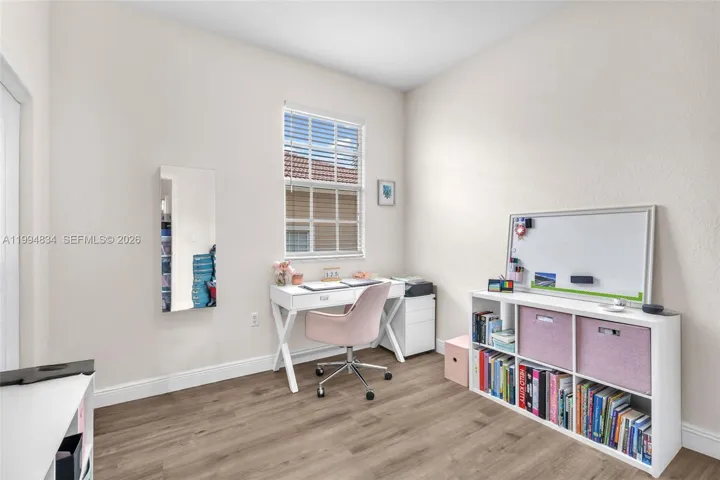 Third br, being used as an office.