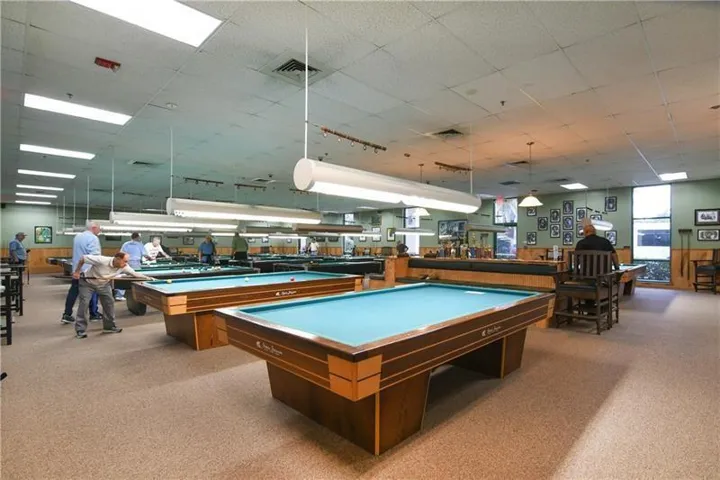 ENJOYING THE POOL ROOM