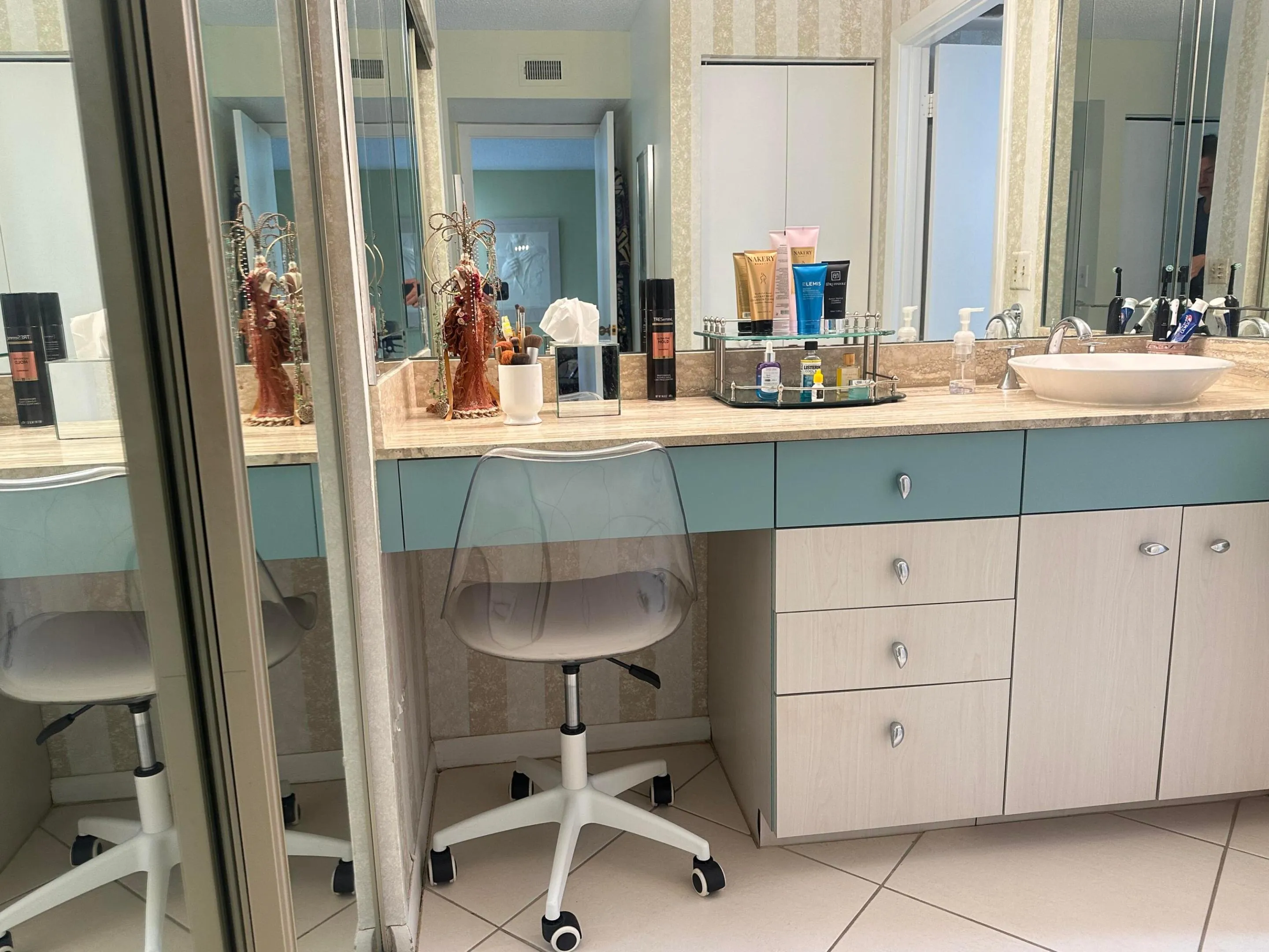 Vanity area Master Bath