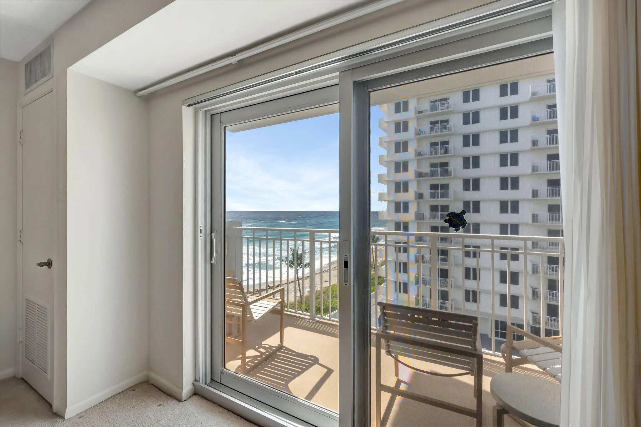 LIVING ROOM VIEW /BALCONY