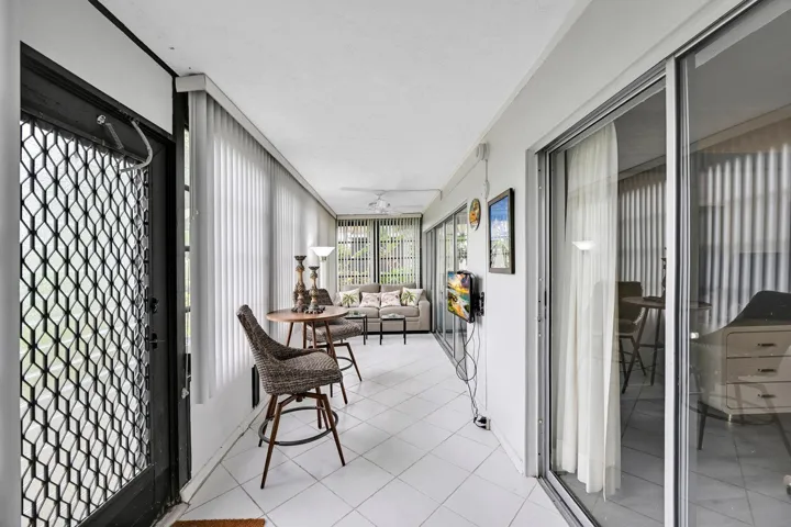 enclosed patio