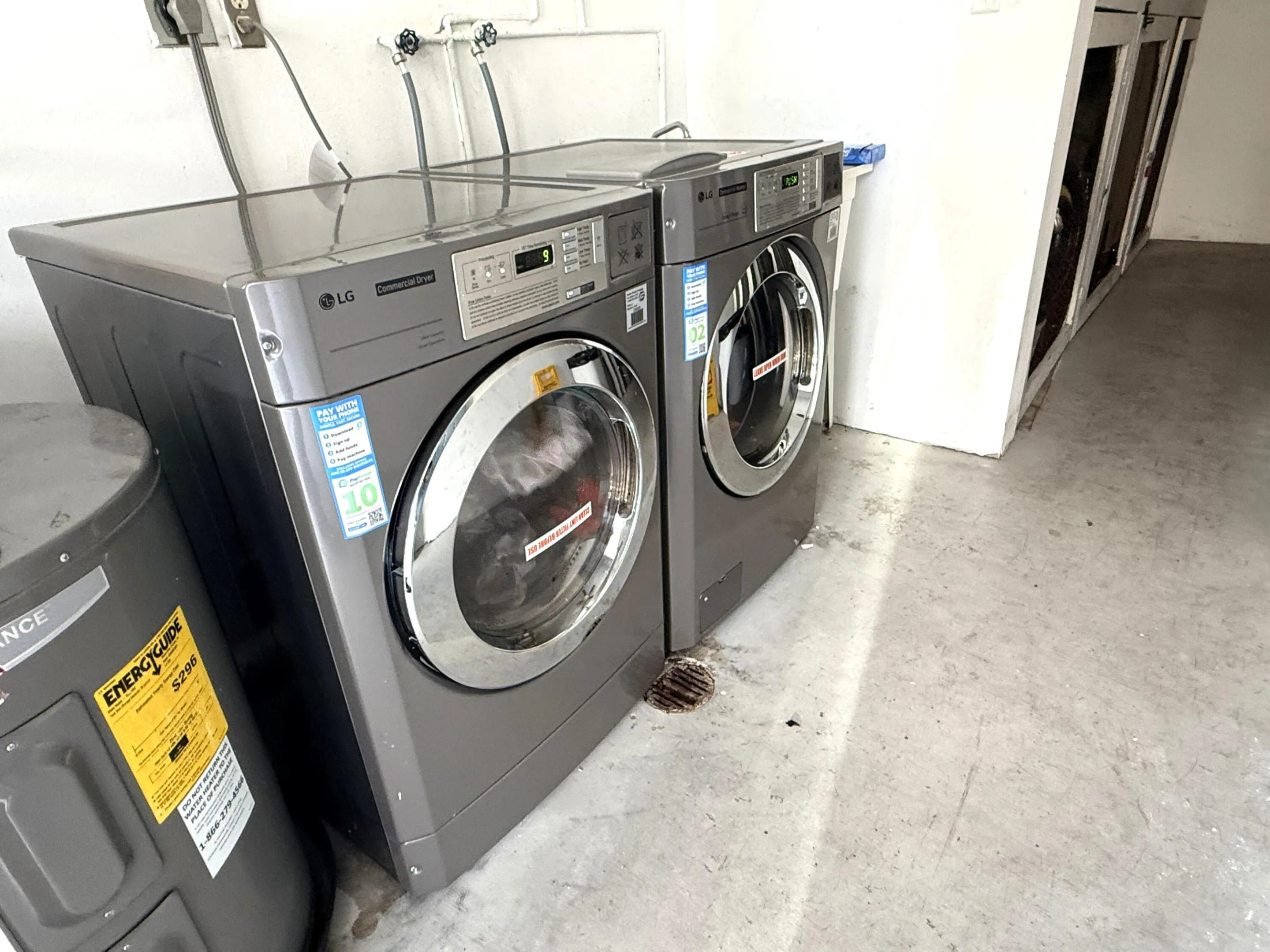 NEWER LAUNDRY MACHINES