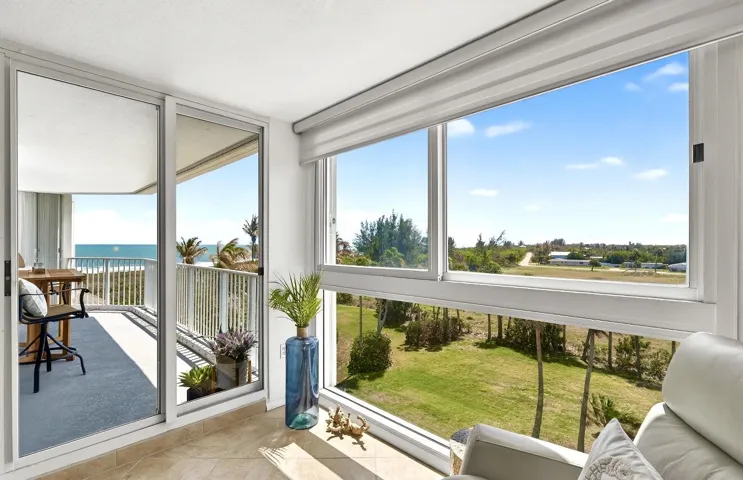 View from living room