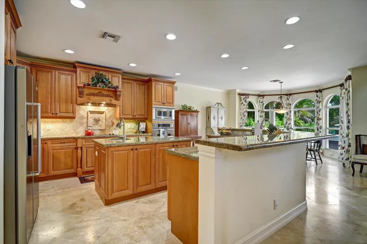 Kitchen facing NE