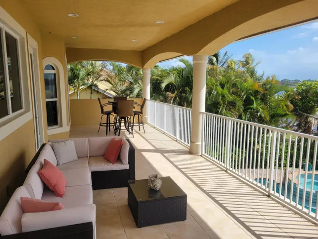 Upstairs Balcony