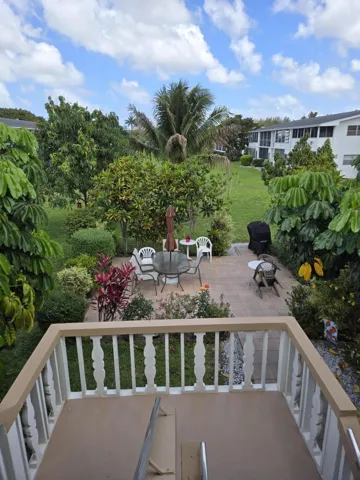 View to Back Patio Area