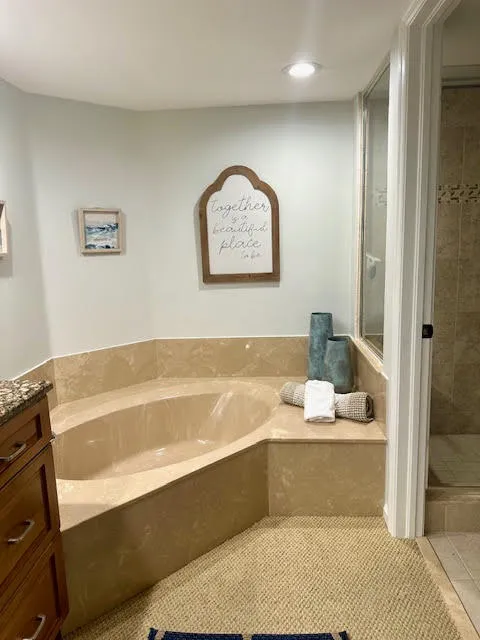 Primary Bathroom Soaking Tub