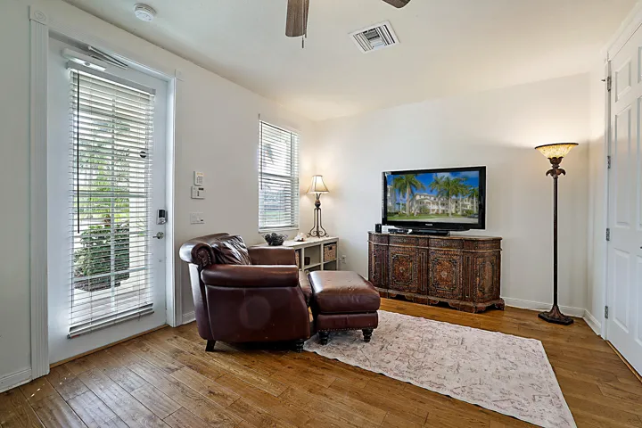 Comfortable ground floor space, possible 4th bedroom, office/den.