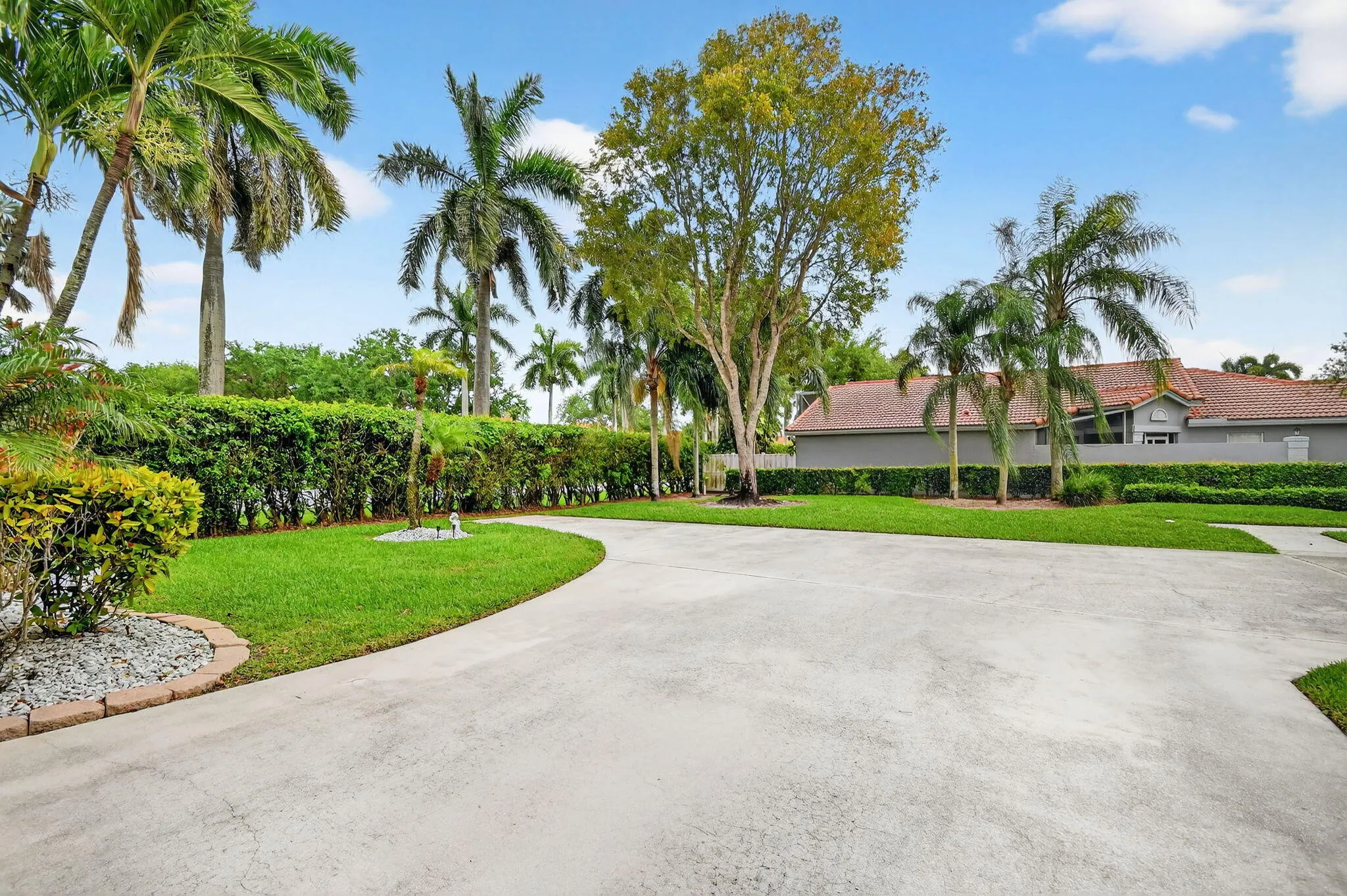 oversize driveway