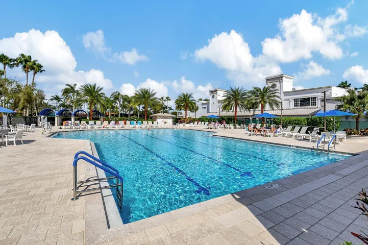 lap pool area