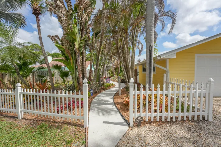 Path to front door