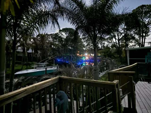 Sunset View from Deck