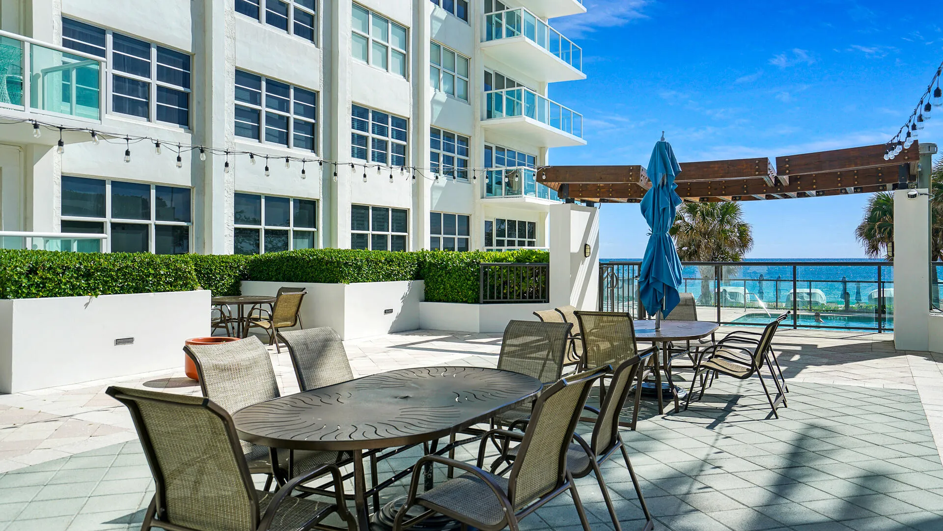 pool deck