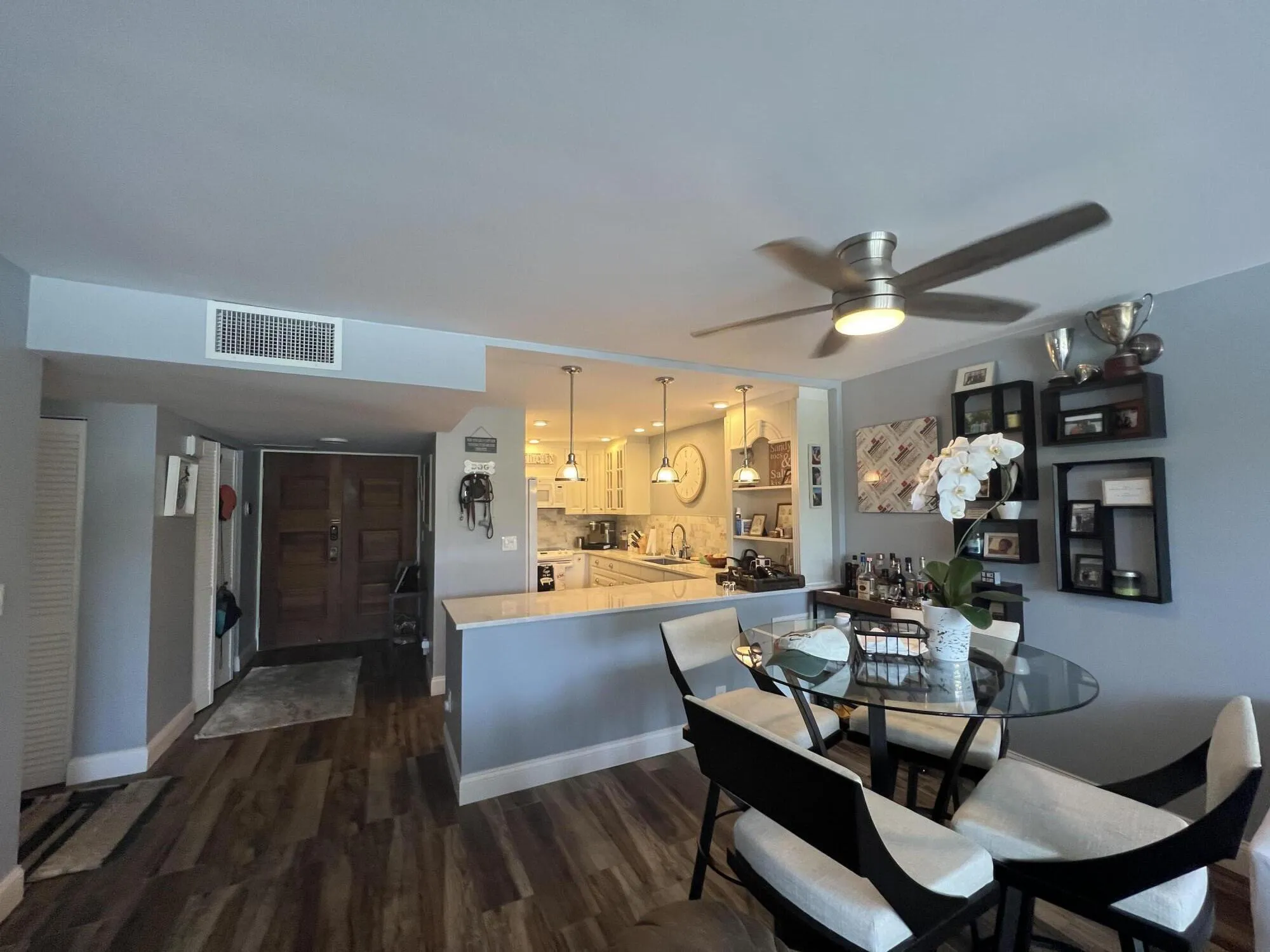 Living/Kitchen Area