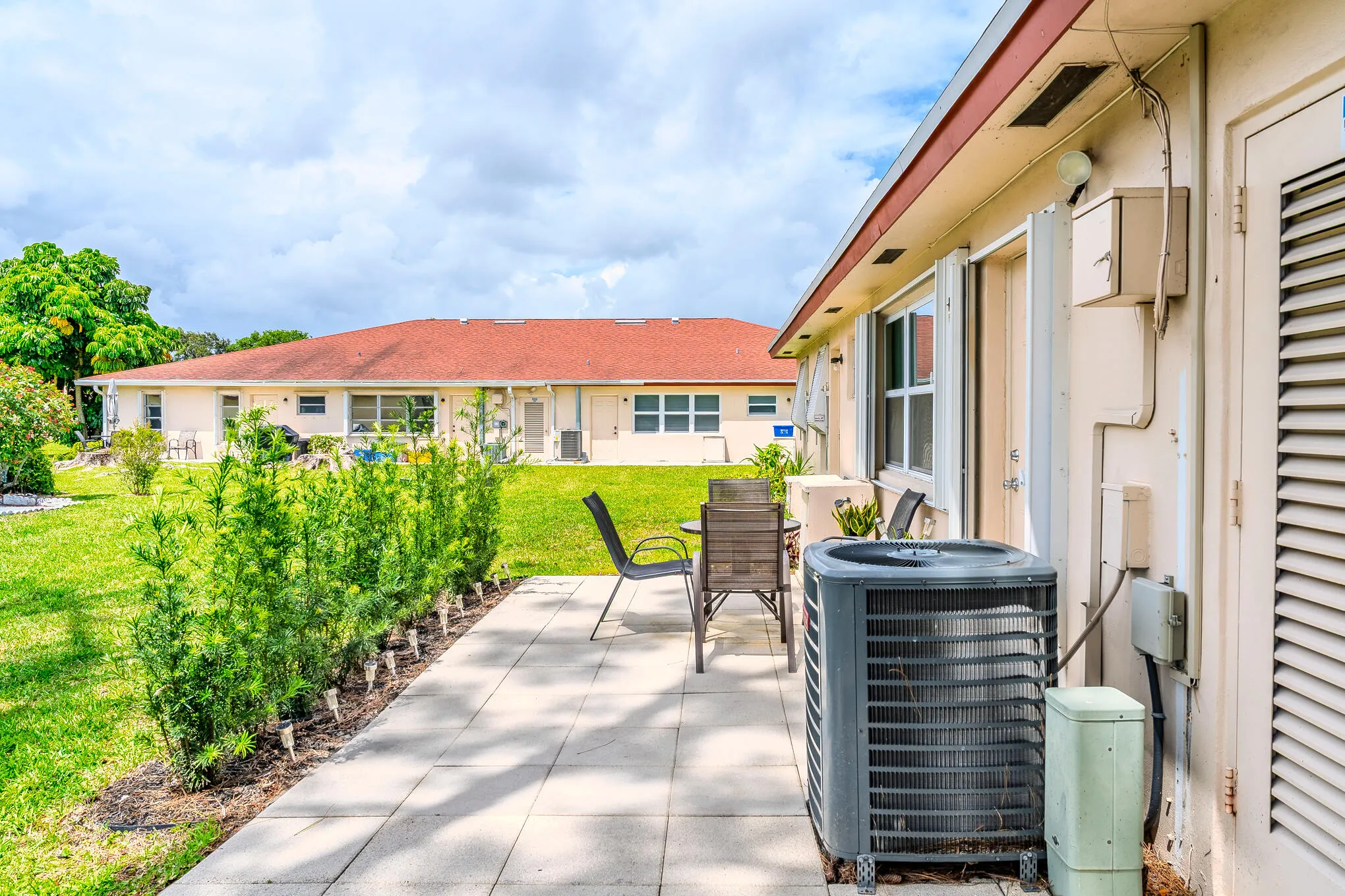 Back patio