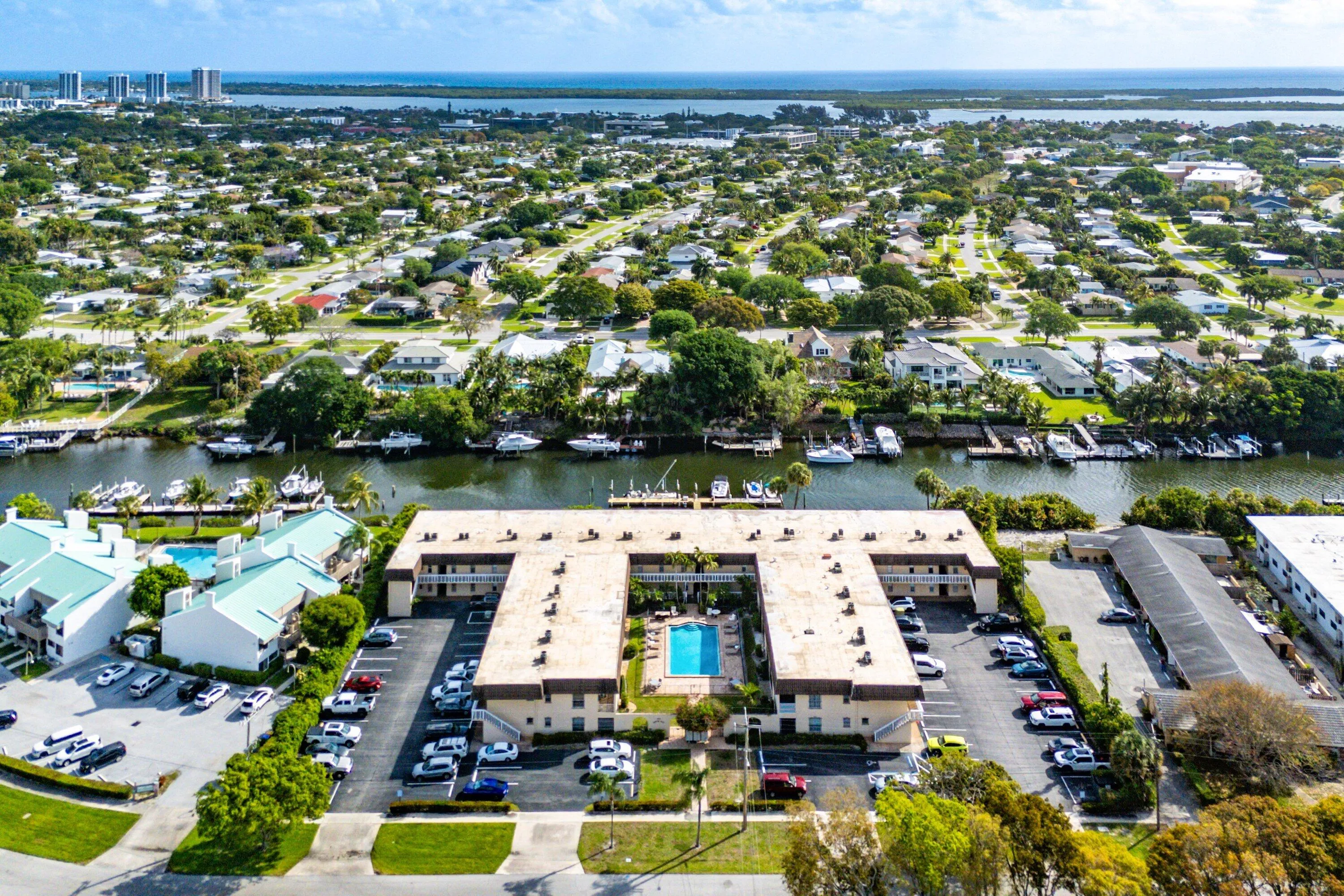 Aerial of Condo