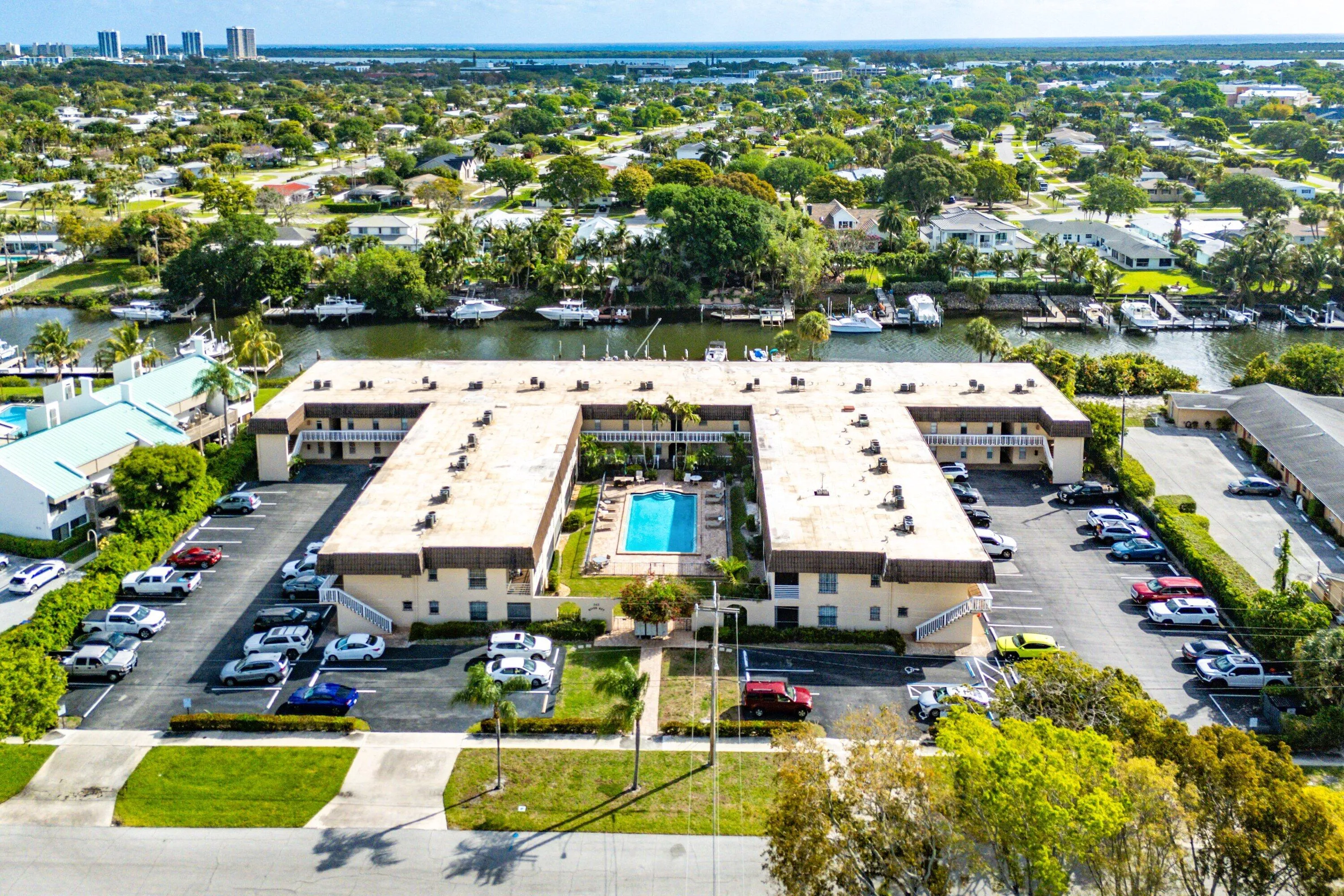Aerial of Condo
