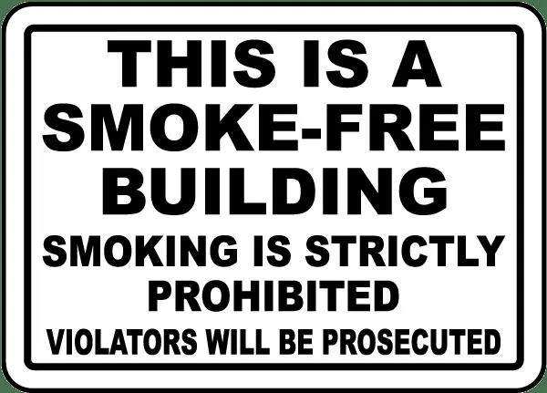 NO SMOKING SIGN 1
