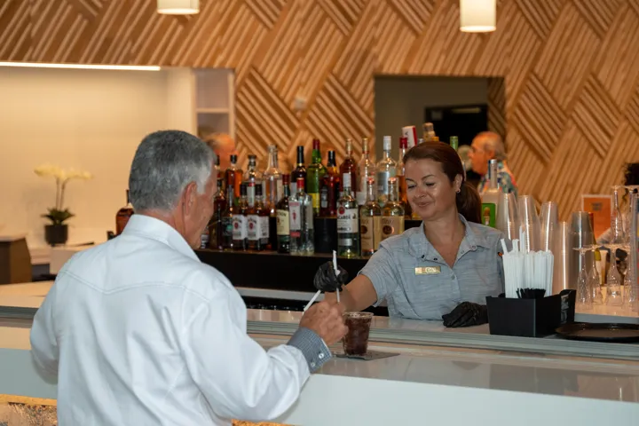 BAR IN CLUB HOUSE