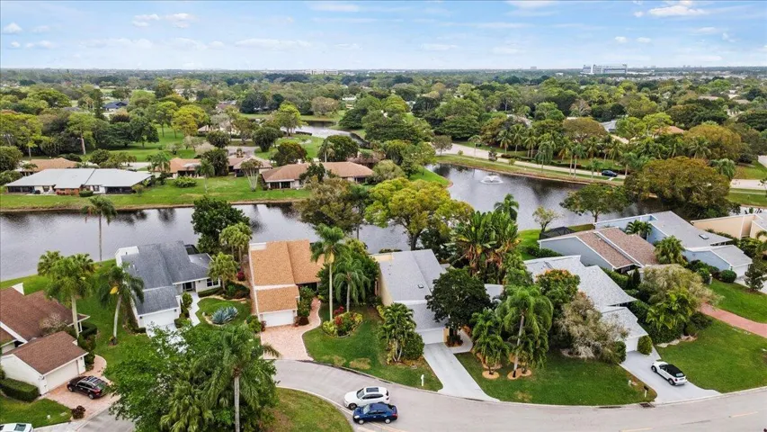AERIAL VIEW OF THE HOUSE