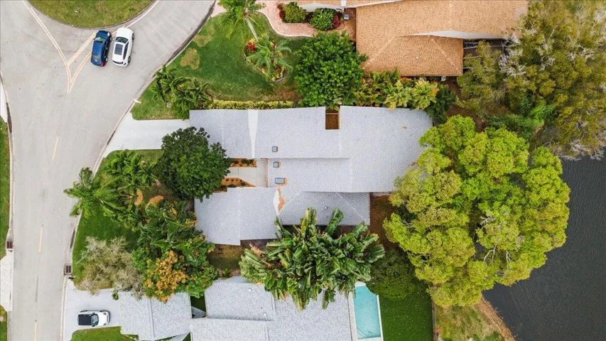 BRAND NEW ROOF FROM AERIAL VIEW