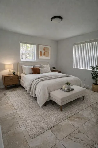 Master Bedroom Virtually Staged