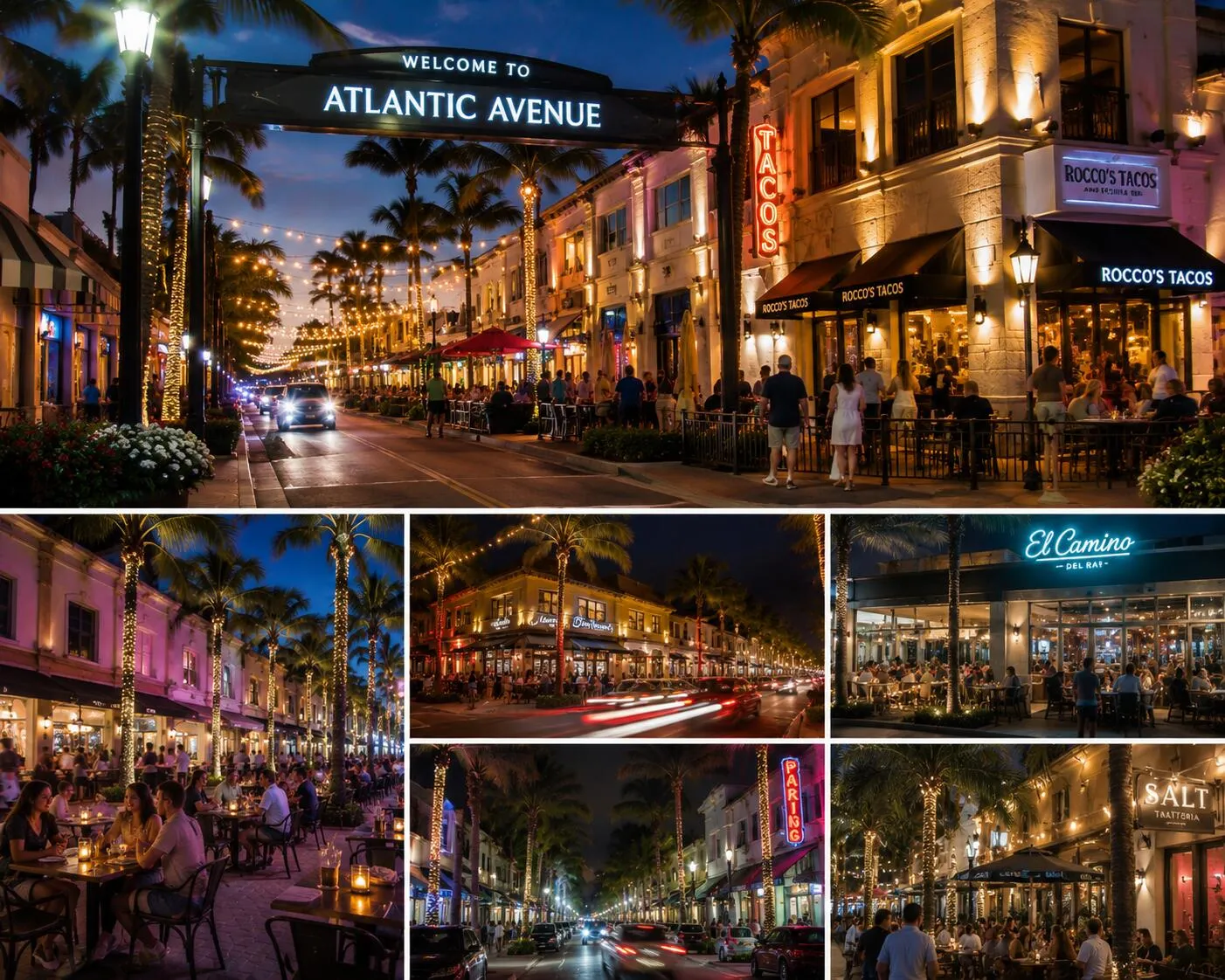 Vibrant Downtown Delray
