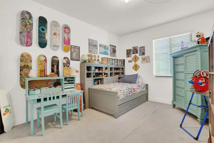 upstairs room