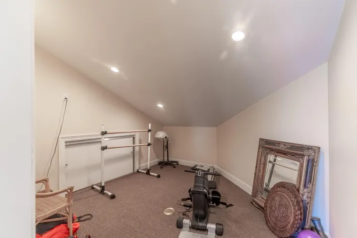 Gym or upstairs playroom
