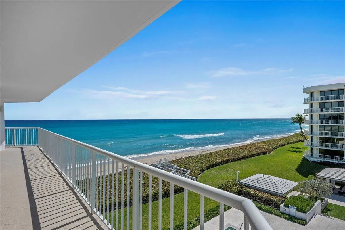 Sweeping panoramic views, sunrise to sunset. Spanning nearly 100 lineal feet. South facing balcony